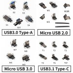 Câble ruban fdavid plat et flexible pour moniteur de cardan sans balais, connecteur micro usb 2. 0, 3. ... Câble ruban fdavid plat et flexible pour moniteur de cardan sans balais, connecteur micro usb 2. 0, 3. ...