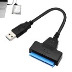 Cble sata vers usb 3. 0 adaptateur ssd / hdd, 2, 5 pouces compatible avec disques durs externes et internes, ...