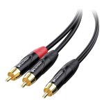 Câble séparateur rca 1 mâle vers 2 mâles - 1, 8m, séparateur rca en y 1 mâle vers 2 mâles pour caisson ... Câble séparateur rca 1 mâle vers 2 mâles - 1, 8m, séparateur rca en y 1 mâle vers 2 mâles pour caisson ...