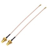 Câble sma femelle cloison vers prise micro coaxiale 0. 3mm rg178 30cm câble antenne wifi (lot de 2) pour ... Câble sma femelle cloison vers prise micro coaxiale 0. 3mm rg178 30cm câble antenne wifi (lot de 2) pour ...