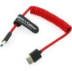 Cble spiral tress 8k 2. 1 full hdmi haute vitesse pour atomos ninja v, portkeys bm5, pour moniteur ...