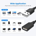 Cble de splitter usb usb y splitter usb 2. 0 charge du cordon d'alimentation d'extension / transfert ...