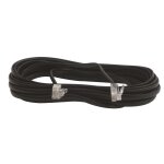 C�ble t�l�phone rj11 m�le / m�le 2. 00m noir