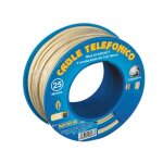 Cble tlphonique tuyau plat 4 voies 100 m electro dh electro dh 49. 050 / 4 / cr 8430552094882