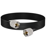 C�ble uhf male � uhf pl259 m�le c�ble coaxial pl259 rg58 c�ble antenne cb c�ble d'extension pl259 c�ble ...
