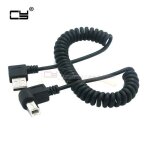 Câble usb 120 a mâle à b coudé à 90 degrés, coudé à droite, 2. 0 cm / 4 pieds, extensible, pour scanner ... Câble usb 120 a mâle à b coudé à 90 degrés, coudé à droite, 2. 0 cm / 4 pieds, extensible, pour scanner ...