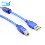 C�ble usb 2. 0 m�le vers b m�le (am vers bm) pour convertisseur de donn�es court, cordon pour imprimante ...