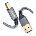 C�ble usb 3. 0 de 10ft, jusqu'� 5 gbit / s, pour station d'accueil, hub usb 3. 0, disques durs externes, ...