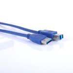 C�ble usb 3. 0 m�le de type a � b pour synchronisation de donn�es, haut d�bit, accessoires mobiles pour ...