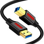 Cble usb 3. 0 a mle vers b mle 5 m cble usb 3. 0 type a vers b mle compatible avec imprimantes, ...