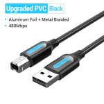 Cble usb 3. 0 type a mle vers b pour imprimante et scanner, cordon pour canon epson zjiang 3. 0 2. ...