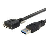 Cble usb 3. 0 type a mle vers micro usb b mle, avec vis de montage pour disque dur et tlphone portable, ...