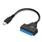C�ble usb 3. 0 sata type - c pour disque dur externe ssd de 2. 5 pouces, adaptateur pour ordinateur portable, ...