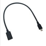 C�ble usb 3. 1 type c femelle vers mini usb 2. 0 de 25cm