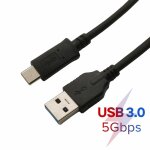 C�ble usb 3. 1 de type c m�le vers m�le usb c m 3. 0 m 1m, chargeur rapide 10g 3a, synchronisation de ...
