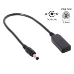 C�ble usb 3. 1 type c usb c vers dc 20v 5. 5 2. 5mm et 2. 1mm, prise d'alimentation pd, d�clencheur de ...