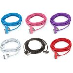Cable usb 30 pin 1m pour iphone ipad ipod, couleur: violet