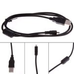 Cble usb pour appareil photo  8 broches, 1m, synchronisation des donnes, compatible avec nikon, olympus, ...