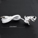 C�ble usb type - c de 1. 2m pour recharge et donn�es de t�l�phone, mini spot de bosse pour chien et smartphone ...