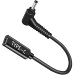 Cble usb c 100 w cc 4, 0 x 1, 35 mm mle vers dc femelle 12 v 19 v 20 v adaptateur usb c vers 4, 0 x ...