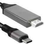 Câble usb - c 3. 1 type c adaptateur hdmi 4k mhl 200cm, jl35 Câble usb - c 3. 1 type c adaptateur hdmi 4k mhl 200cm, jl35