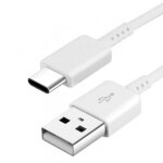 C�ble usb type c blanc pour asus zenfone 3 ze552kl
