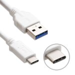 C�ble usb type - c m�le vers type - a m�le blanc 0, 9m pour samsung galaxy note 7, macbook retina (2015) ...