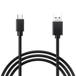 C�ble usb type c noir longueur 1m pour sony xperia l1