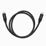 C�ble usb c power delivery 100w charge et transfert de donn�es rapide belkin noir