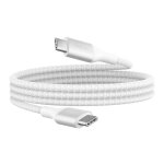 Cble usb c power delivery 240w certifi usb - if nylon tress 1m belkin blanc