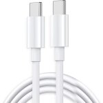 C�ble usb c vers usb c 100 w 10 a charge rapide usb type c pd 2m, compatible avec macbook pro 2020, ipad ...