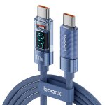 Cable usb c vers usb c, 100 w, 2 m, câble de charge rapide avec ecran led, cordon usbc en nylon pd qc5. ... Cable usb c vers usb c, 100 w, 2 m, câble de charge rapide avec ecran led, cordon usbc en nylon pd qc5. ...