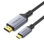 C�ble usb type - c vers hdmi 4k / 60hz - transfert d'�cran haute r�solution pour t�l�phones, tablettes ...