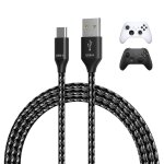 Cable usb - c pour xbox 2m usb - a vers type - c [2 pack] adaptateur usb - c vers usb - a pour xbox manettes ...