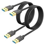 Câble usb a court, 2 pièces 1m câble usb a mâle vers mâle a, 5gbps câble transfert de données usb type ... Câble usb a court, 2 pièces 1m câble usb a mâle vers mâle a, 5gbps câble transfert de données usb type ...