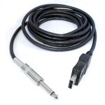 C�ble usb pour guitare, accessoire multifonction pour instrument, enregistrement pc, effet 3me