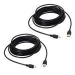 Cble usb pour manette sony ps3, 2x10 pieds, cordon de chargement pour playstation 3 dualshock, sixaxis, ...