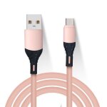 C�ble usb micro et type c 5a en silicone liquide pour recharge rapide et transfert de donn�es, cordon ...