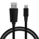 Cble usb mini usb 2. 0 1a transfert donnes pour appareil canon eos 4000d 2000d 200d 80d 6d mark ii ...