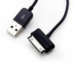 Câble usb noir pour tablette samsung galaxy tab / connectiques / chargeur Câble usb noir pour tablette samsung galaxy tab / connectiques / chargeur