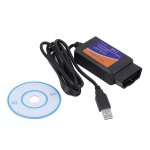 Cable usb obd2 elm327 voiture diagnostics scanner de support logiciel système 64 bits Cable usb obd2 elm327 voiture diagnostics scanner de support logiciel système 64 bits