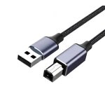 Cble usb universel pour imprimantes canon, epson, hp, brother, lexmark - 2m