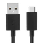 C�ble usb vers usb type c d'origine sony noir - longueur 1m
