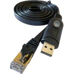 Cble usb vers console avec puce ch340c pour commutateurs de routeurs 1. 8m / 5. 9ft