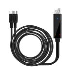 Cāble usb vers midi noir pour enregistrement et édition de clavier, longueur de 2 mčtres, convertisseur ... Cāble usb vers midi noir pour enregistrement et édition de clavier, longueur de 2 mčtres, convertisseur ...