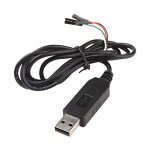 Cble usb vers ttl, 4 broches, module rs232, cble adaptateur de srie pour convertisseur pl2303hx