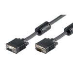Câble vga moniteur mâle - femelle ferrite 20mts Câble vga moniteur mâle - femelle ferrite 20mts