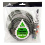 Cable video composante (component) + sortie optique pour