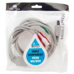 Cable video composante (component) pour wii / wiiu