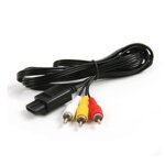 Cble video rca pour nintendo 64, supernes, gamecube gnrique